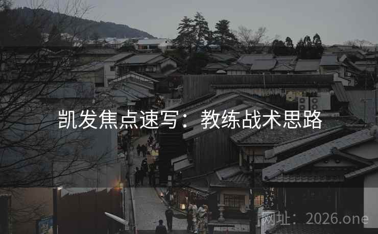 凯发焦点速写:教练战术思路 凯发焦点速写:教练战术思路