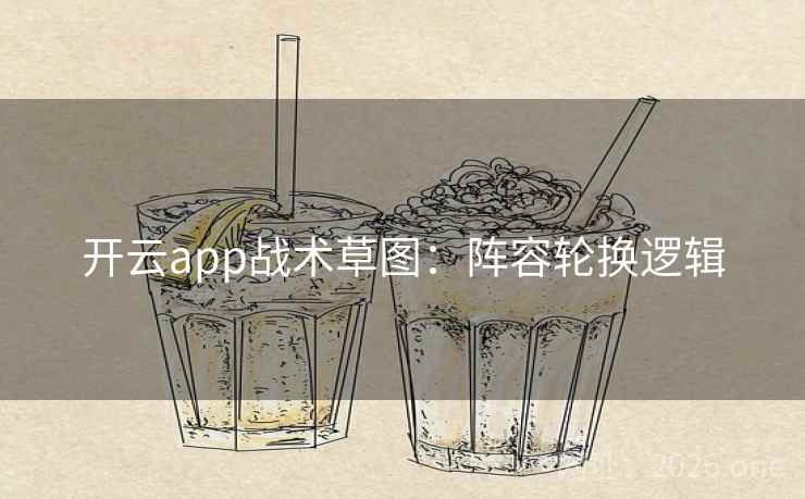 开云app战术草图:阵容轮换逻辑 开云app战术草图:阵容轮换逻辑