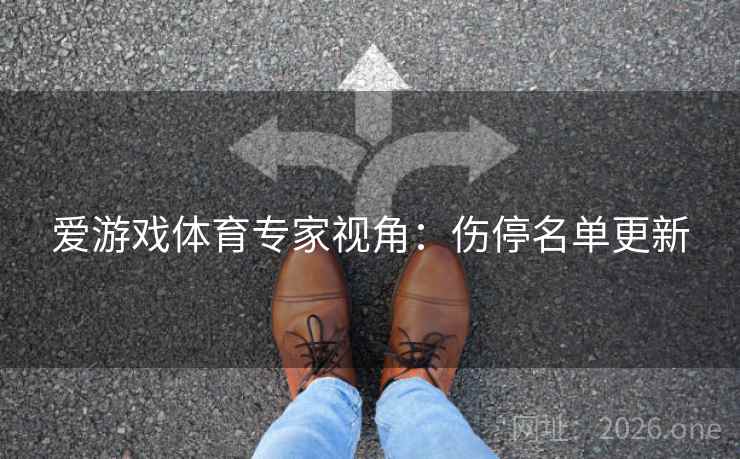 爱游戏体育专家视角:伤停名单更新 爱游戏体育专家视角:伤停名单更新